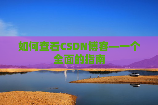 如何查看CSDN博客—一个全面的指南